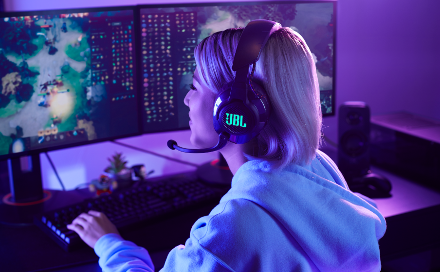 JBL Quantum 610 Wireless Beleef de game met JBL QuantumSURROUND&trade; en DTS - Image