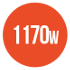 BAR 1300 1170 W uitgangsvermogen - Image